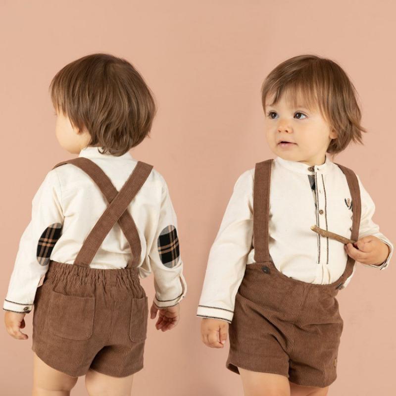 neue freundlicher Jungen kurze Hose Spanisch freundlicher Kleidung Jahrgang Kleinkind Kabel Kurze Schlauch für Jungen Baby, Kleinkind Kleidung 1-5Jahre