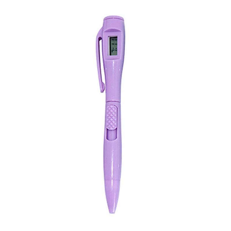 Multi-function Electronic Watch Test Pen Electronic Clock Pen Student Portable Office Special Ball-point Pen Writing Supplies: D