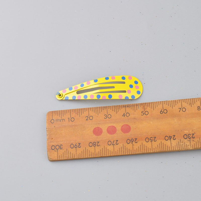 10 unidades/lote de pinzas para el pelo para niña pequeña, pasadores con estampado colorido para niña, horquillas de seguridad para niña, accesorios para el cabello