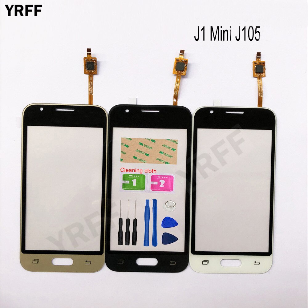 4.0 &#39;&#39;Voor Samsung Galaxy Grote J1 Mini J105 SM-J105Y J105H Touch Screen Digitizer Sensor Touch Glas Lens Panel