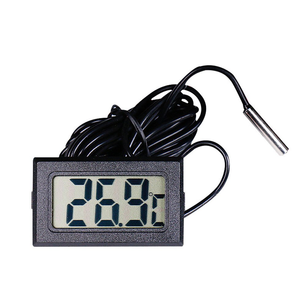 1pc Digital Electronic LCD Thermometer Instruments Temperature Sensor Pyrometer Water Temperature Meter With Waterproof Probe