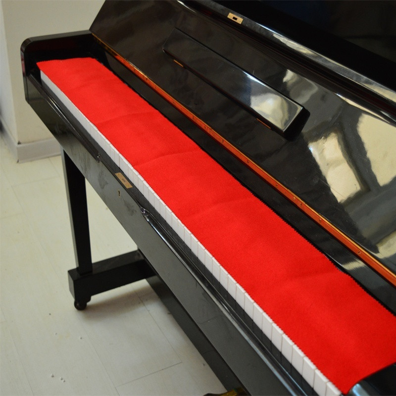piano tastatur støvdeksel mykt tastatur piano tastatur støvklut husholdningsrekvisita