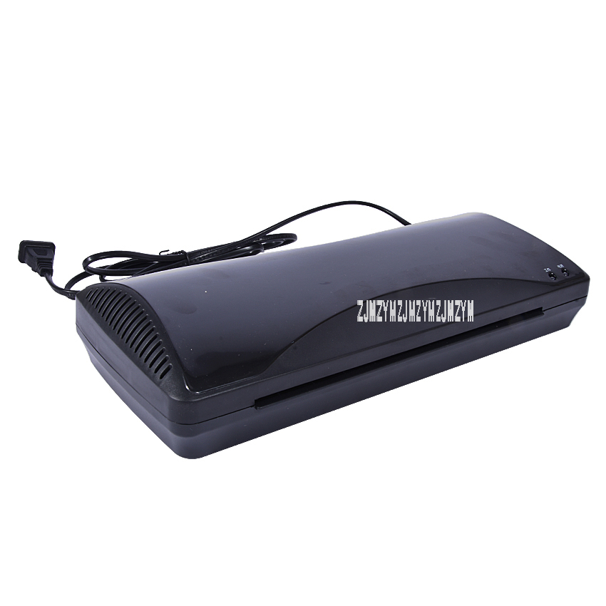 1pcs Intelligent gd282 laminator a4 laminating machine laminator sealed plastic machine and cold menbrane machine 230 mm