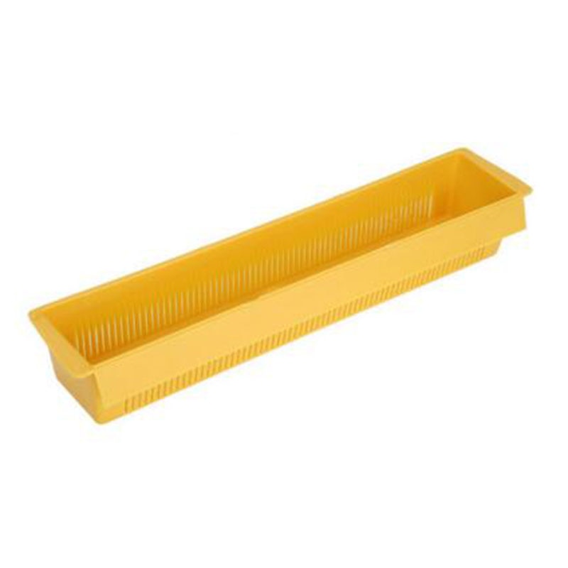 Plastic Bee Pollen Trap Collector For Apiculture Beekeeping Tools Beehive Bee Hive Entrance Equipments Yellow Home Garden Tool