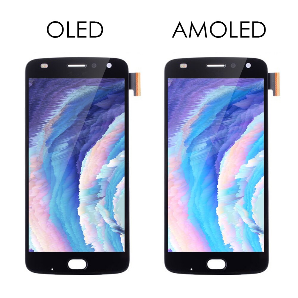 Pantalla LCD Super AMOLED para Motorola Moto Z2 Play XT1710, Digitalizador de pantalla táctil, XT1710-02, XT1710-07
