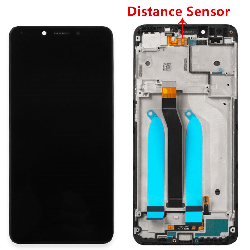 PANTALLA TÁCTIL PARA Xiaomi Redmi 6A, pantalla Lcd probada + pantalla con marco para Xiaomi Redmi 6 A 6A M1804C3CG de 5,45 pulgadas