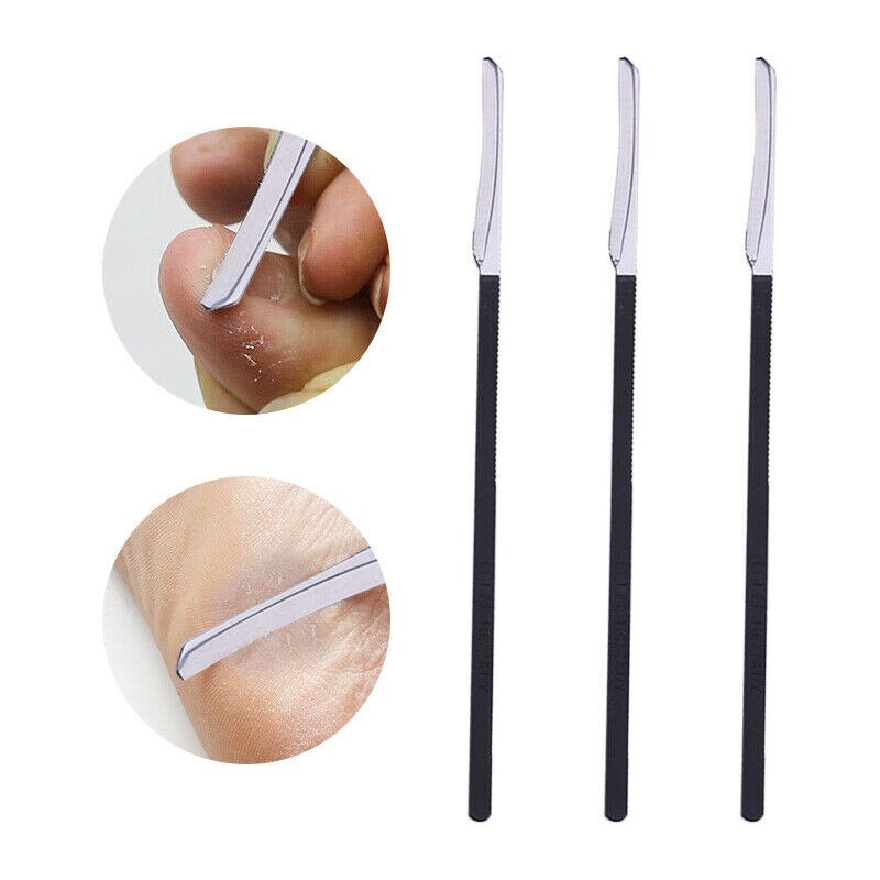 Toe pedicure knife tool to remove dead skin cuticle agent stainless steel foot care tool kit