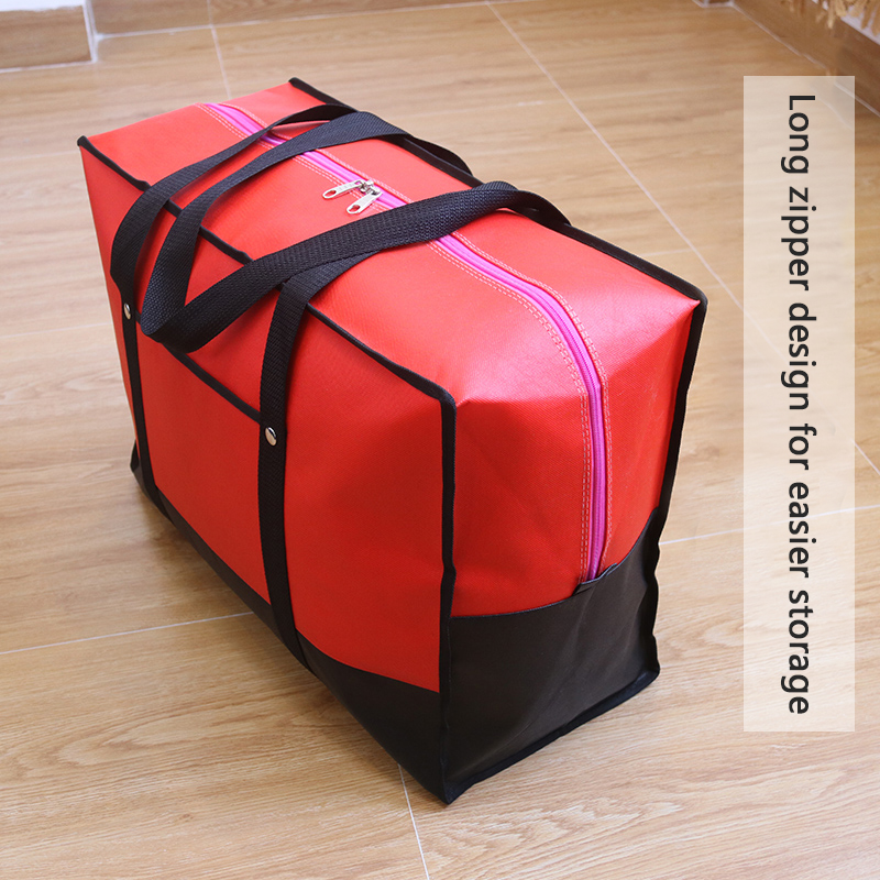 Moving house big bag waterproof canvas large capacity men's travel bag Oxford cloth quilt bag luggage packing