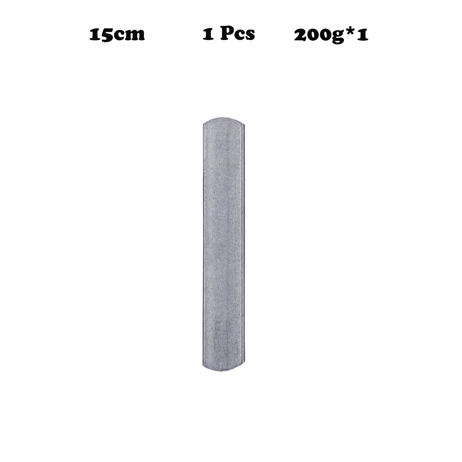 Weight Steel Plates Adjustable Strength Training for Weighted Vest Leg Ankle Weights 12-25cm Length Workout Fitness Accessories: 15cm 1pcs