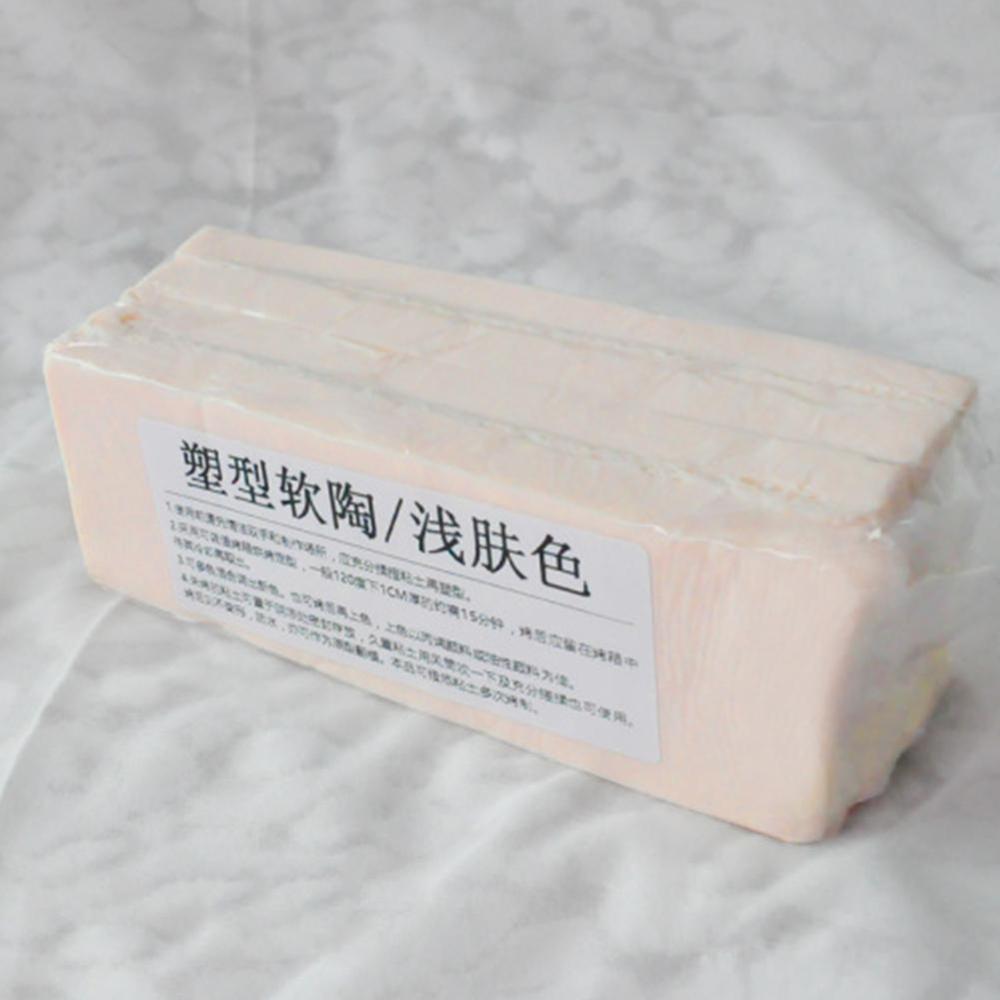 Pottery Clay Jingdezhen Porcelain Clay Individually Clay Packed 500g Mud High Clay Porcelain White DIY Ceramic F8U4