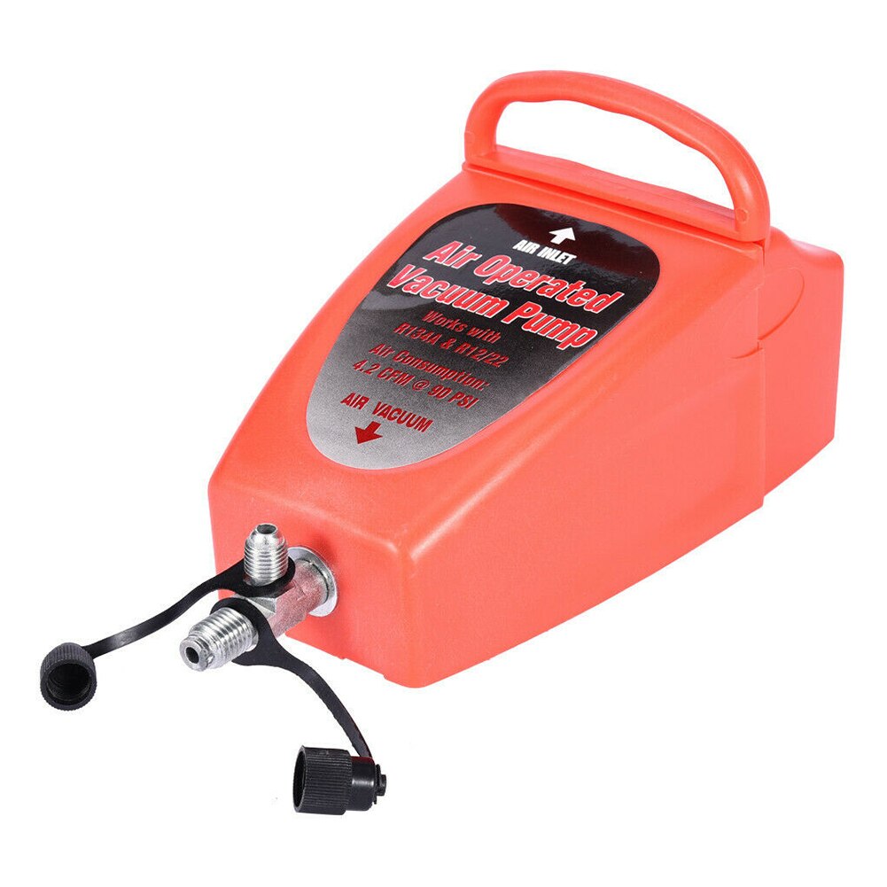 4.2CFM Auto Tool Air Operated Compressed Vacuum Pump Practical Home Pneumatic Durable Refrigerator Conditioning System Car