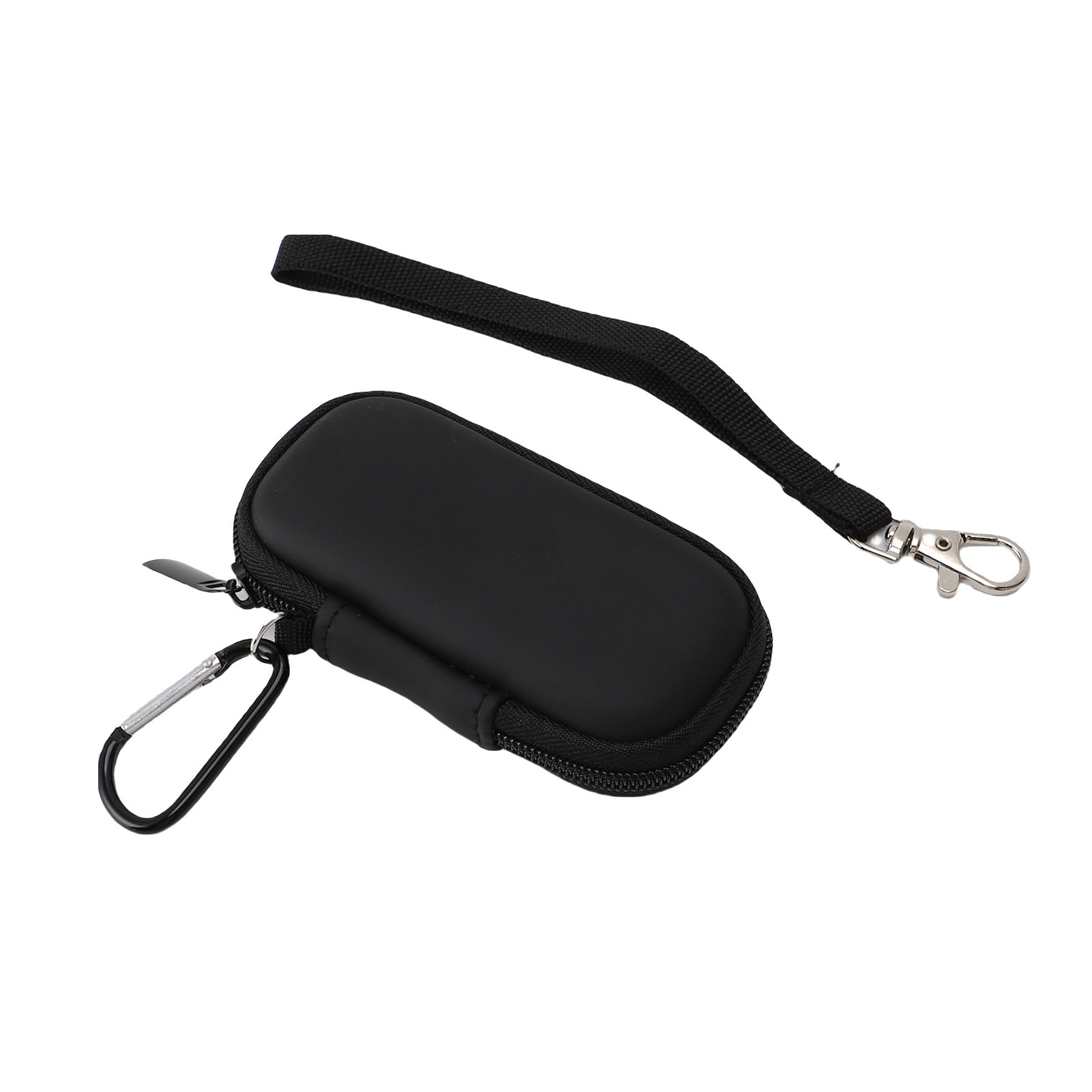 Custodia rigida da viaggio adatta antiurto per KardiaMobile portatile facile da usare con cinturino con fibbia da arrampicata per lo sport