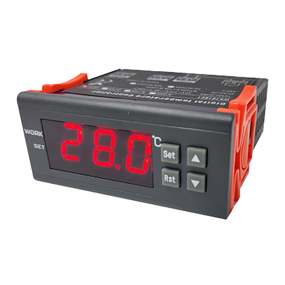 WK7016C1 110-220V Temperature Humidity Controller Thermostat Sensor NTC Sensor Black