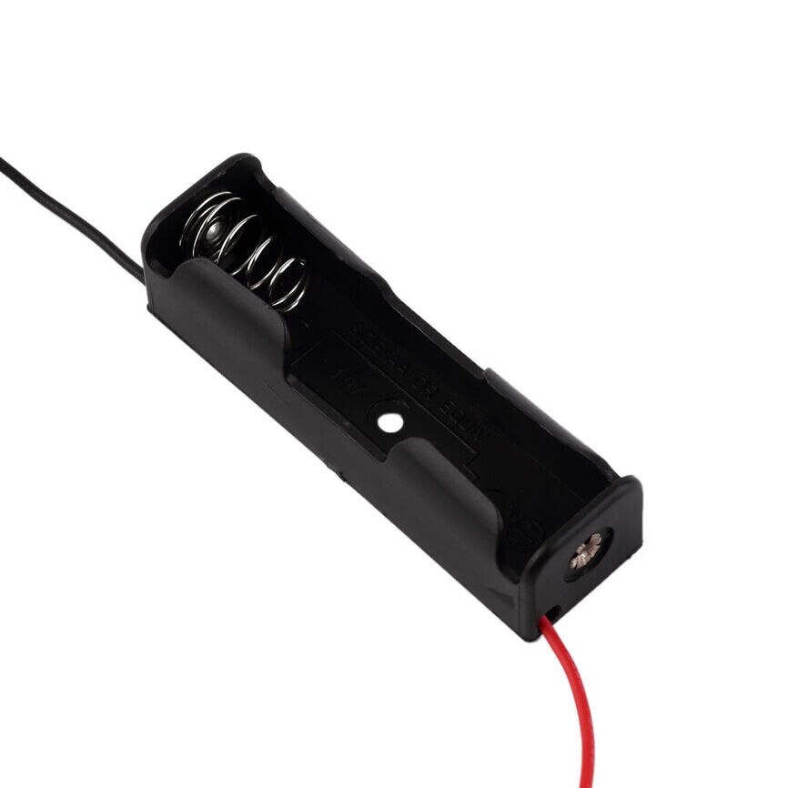 Aa Batterij Houder Plastic Case Opbergdoos Met Lood Draad voor AA 1.5 V batterij