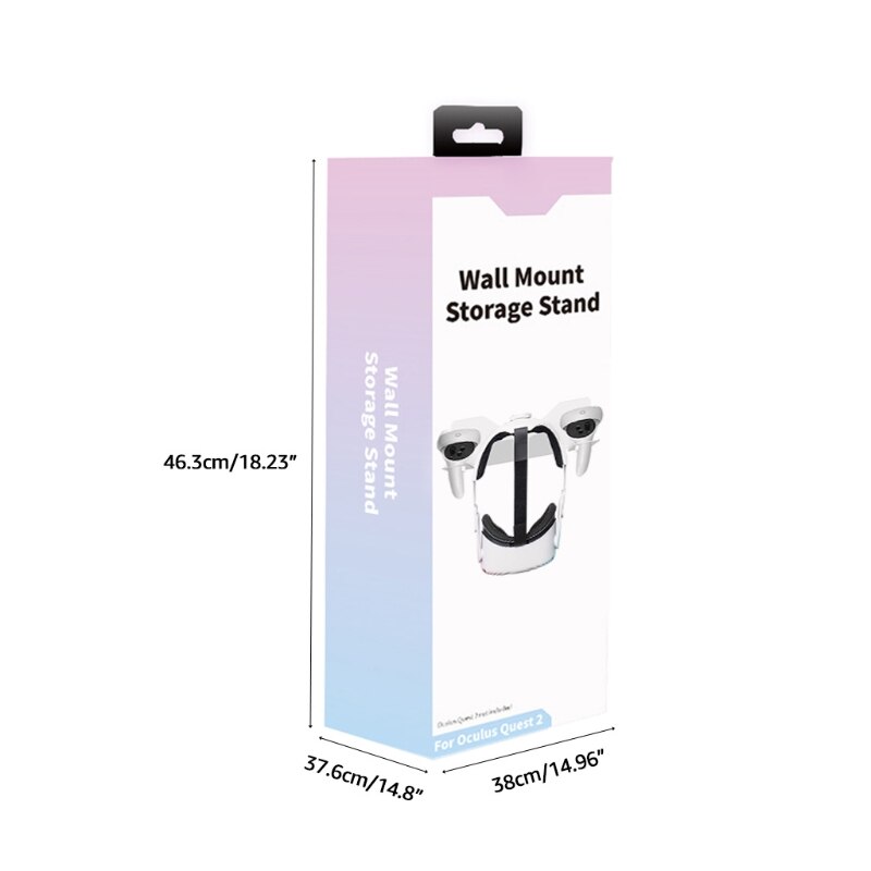 Universal VR Wall Shelf Universal Mount Stands Compatible with quest 2 Headset Holders VR Display Stands T84D