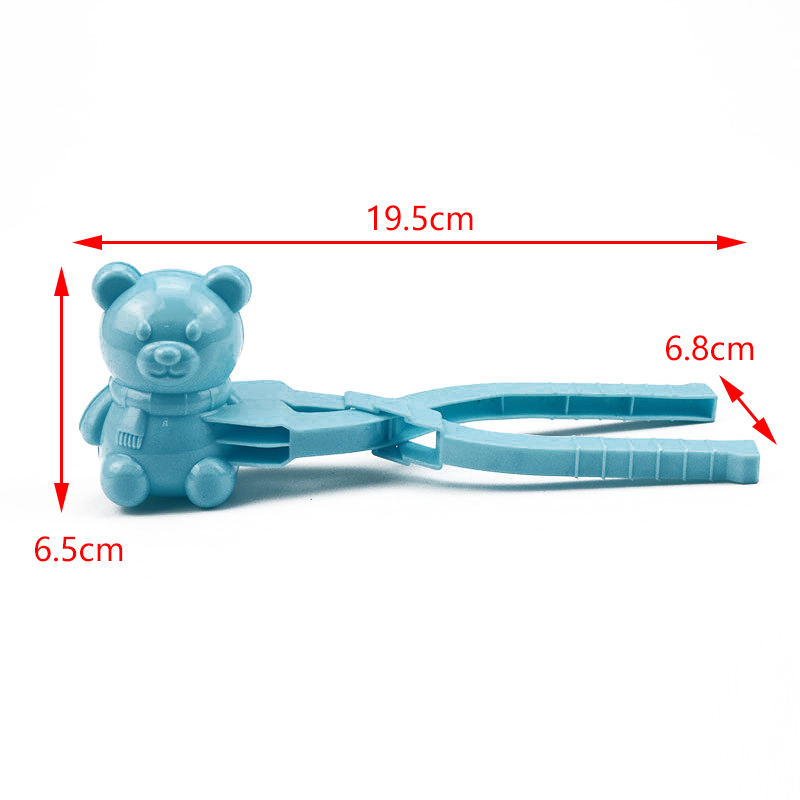 Schattige Eendvormige Rijstvorm Maker Clip Kinderen Buiten Plastic Eend Rijstvorm Diy Sneeuwbal Maker Sushi Mal Met Handvat: green