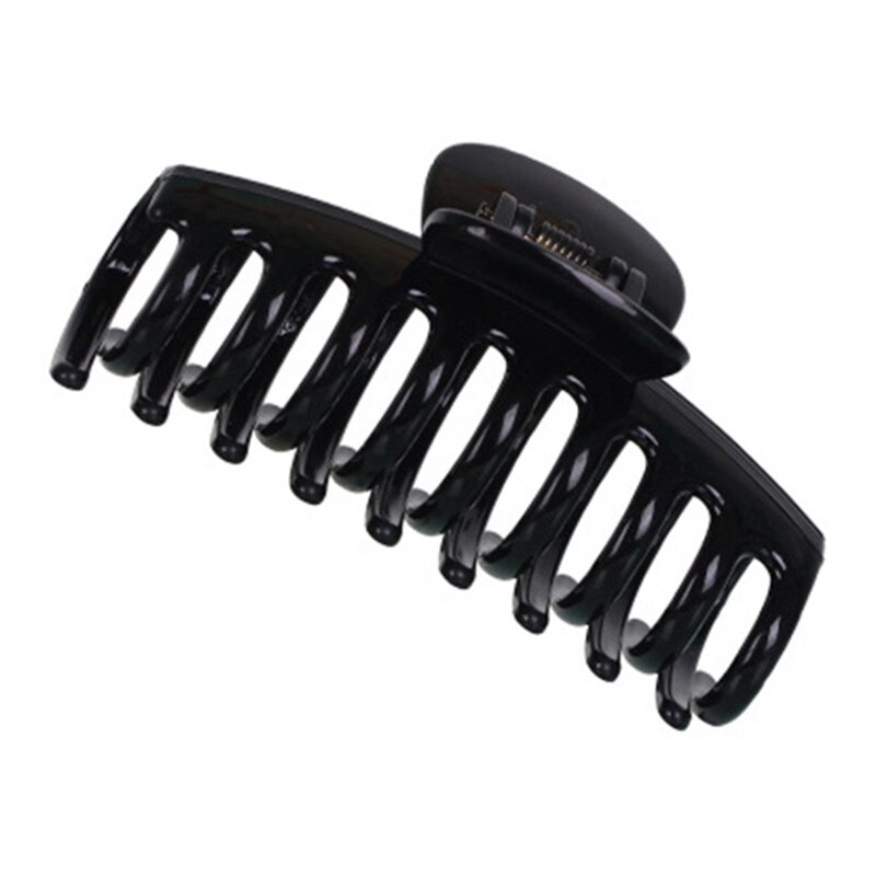 Effen Kleur Klauw Clip Grote Barrette Krab Haar Klauwen Bad Clip Paardenstaart Clip Voor Vrouwen Meisjes Haar Accessoires