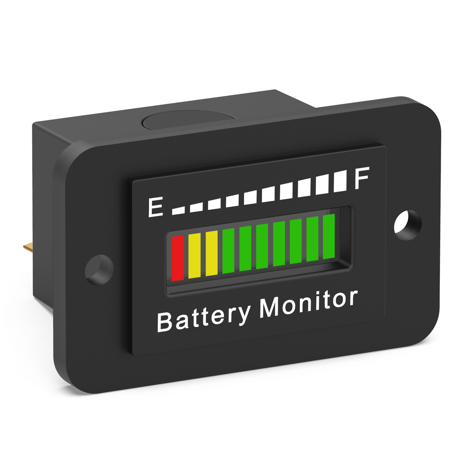 LED-Batterie messgerät Batterien tand Monitor 12V 24V 36V 48V 60V 72V wasserdichte Lithiumsäure-Monitor anzeige für Golf wagen RV-Stiefel Auto