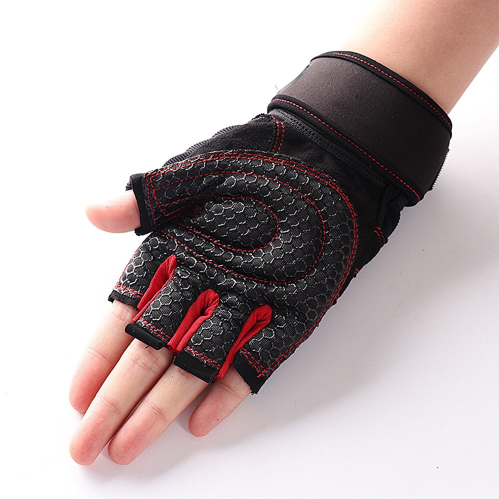 M-XL Gym Handschoenen Zwaargewicht Sport Oefening Gewichtheffen Handschoenen Body Building Training Sport Fitness Handschoenen