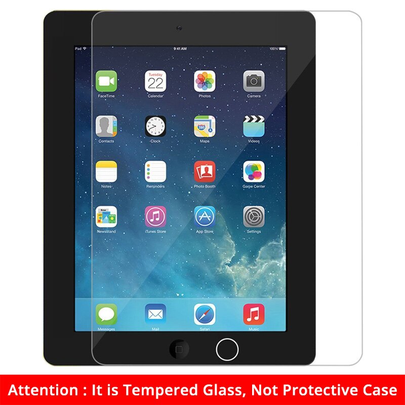 Etui til ipad 2 3 4 9.7 magnetisk stativ pu lærveske til ipad 2 smart deksel til ipad 3 nettbrett funda for ipad 4th generasjon etui: Glassfilm (ikke tilfelle)