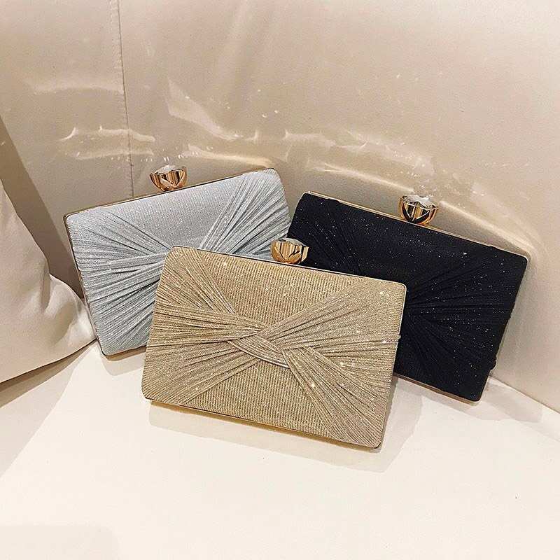 Fengting luxury Party Evening Bag Small gold dinner clutch purse brand Women's Bag Wedding Hand Bag FTB208