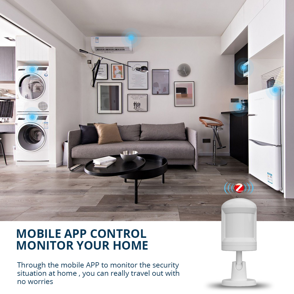 Yagusmart Tuya Zigbee 3,0 Bewegung Sensor Detektor PIR Bewegung Sensor Unterstützung Zigbee2MQTT deCONZ Clever Heimat Sicherheit Sensor System