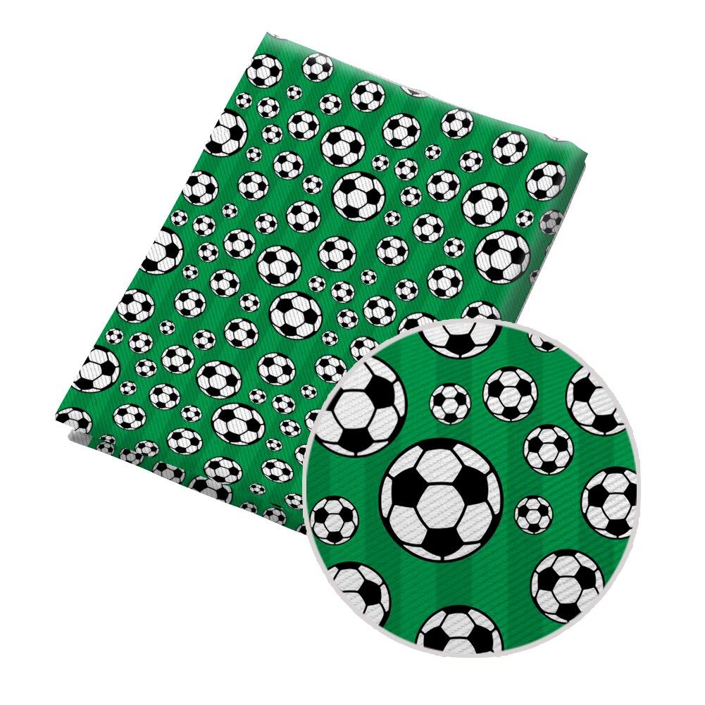 Twill Printed Sports Football Pattern DIY Twill Fabric Kids Sewing Patchwork Cloth Sheet 50*145cm: PL1104