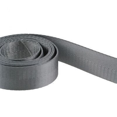 Streifen V bilden 5Meter 20mm Nylon Gurtband Bänder Hund Kragen Rucksack Tornister Gurt Gürtel Band Bindung DIY NäHenne zubehör: darkgrey