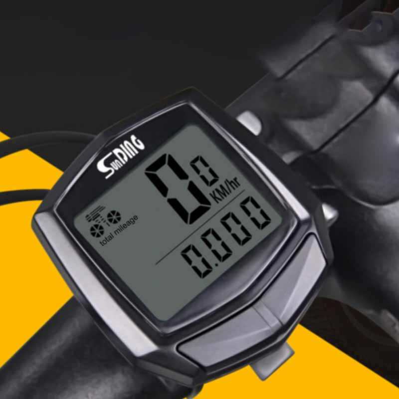 SD-581 Waterproof Bicycle Computer Cycling Wired Stopwatch MTB Road Speedometer Odometer Sensor Mini Digital Riding Accessories