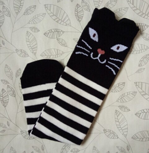 Babymeisjes jongens kinderen peuters cartoon kniekousen panty's kinderen zachte stretch beenwarmers kousen panty's voor leeftijd 3-12