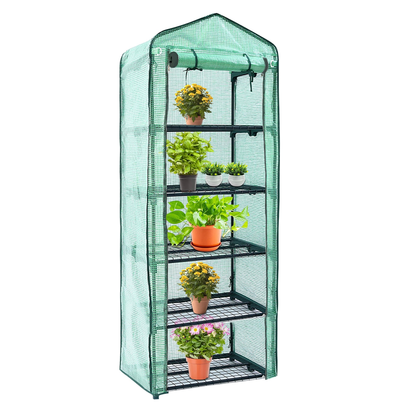 Mini Household Plant Greenhouse Shed Multifunctional Durable Waterproof Garden Conservatory Portable Green House