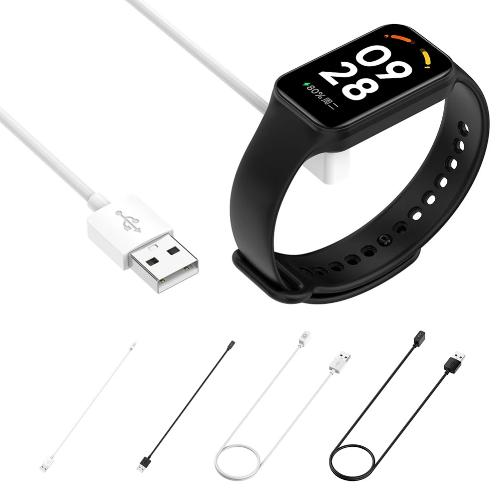 Cable cargador USB para Xiaomi Band 8 Active Mi Band 8 Pro, adaptador de base de carga magnética para Redmi Watch 3, base de carga activa