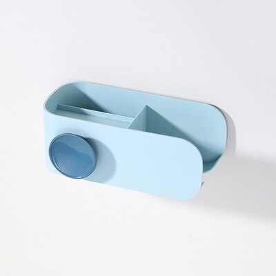 Original Xiaomi MIJOY Hair Dryer Rack Wall Mount Hair Dryer Holder Hair Dryer Rack Comb Shaver Hold Shelf Wall-mounted: sky blue