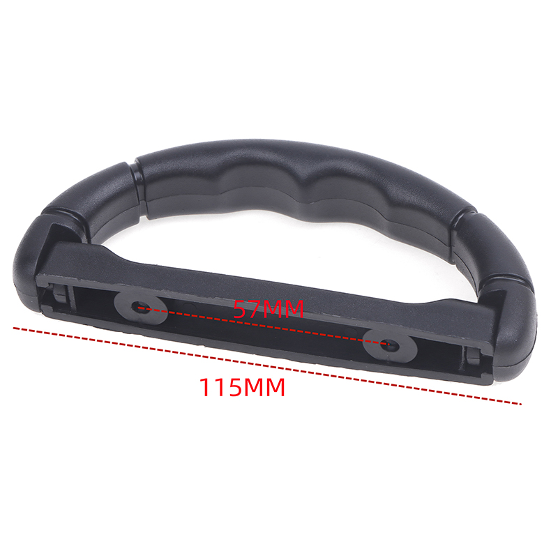 Plastic Luggage Handle Suitcase Strap Pull Air Case Carrying Air Bag Grip Anti-Slip Knob 115mm Box Replacement Bag Accessories: Default Title