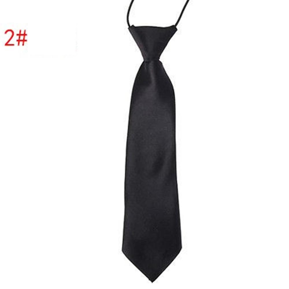 Cravate élastique solide pour enfants, accessoires de costume, chemise, petite cravate de mariage pour garçons: 12