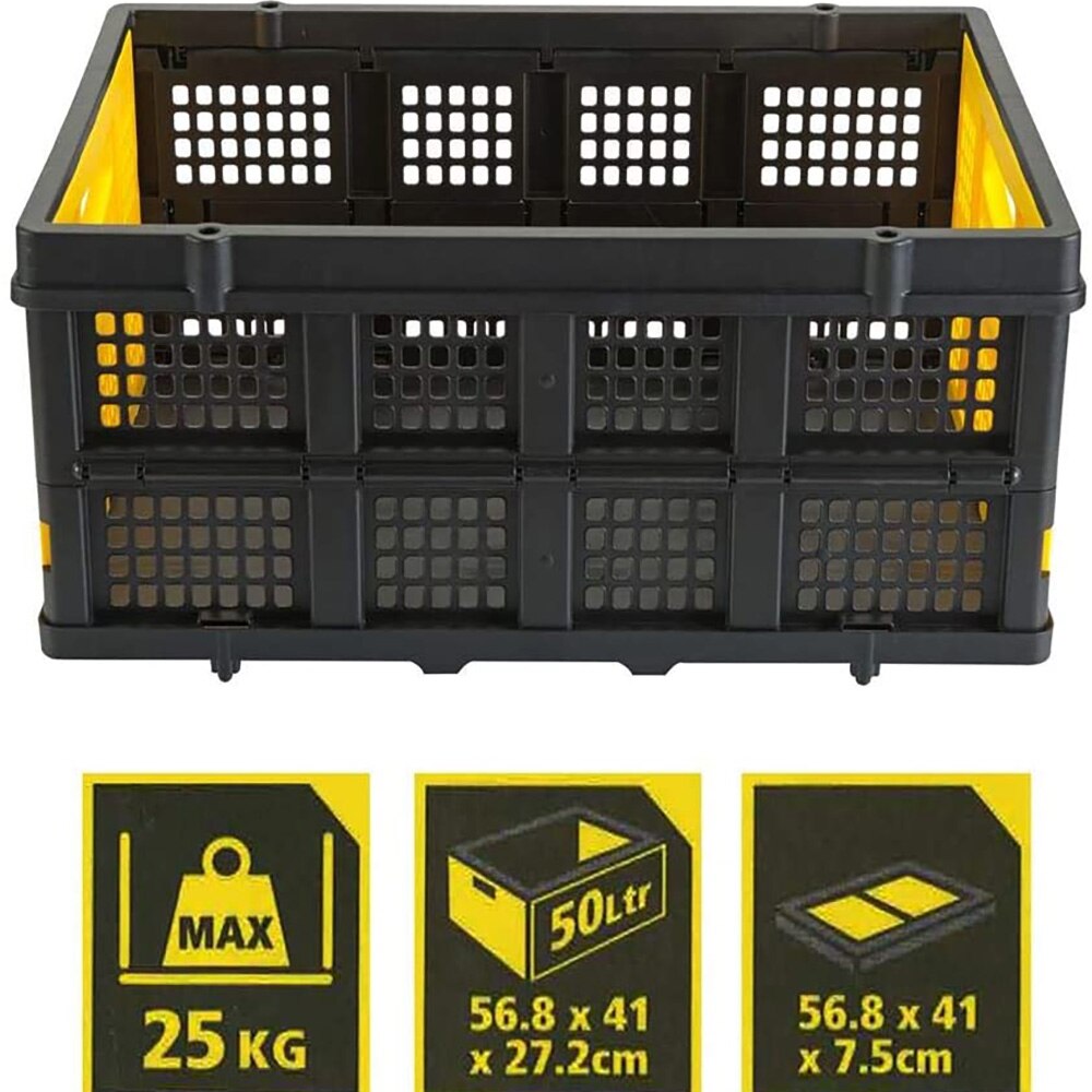 Stanley FT505 25Kg Falten Multi-Zweck Tragen Korb, Alle Tragen İşlemlerinde Verfügbar