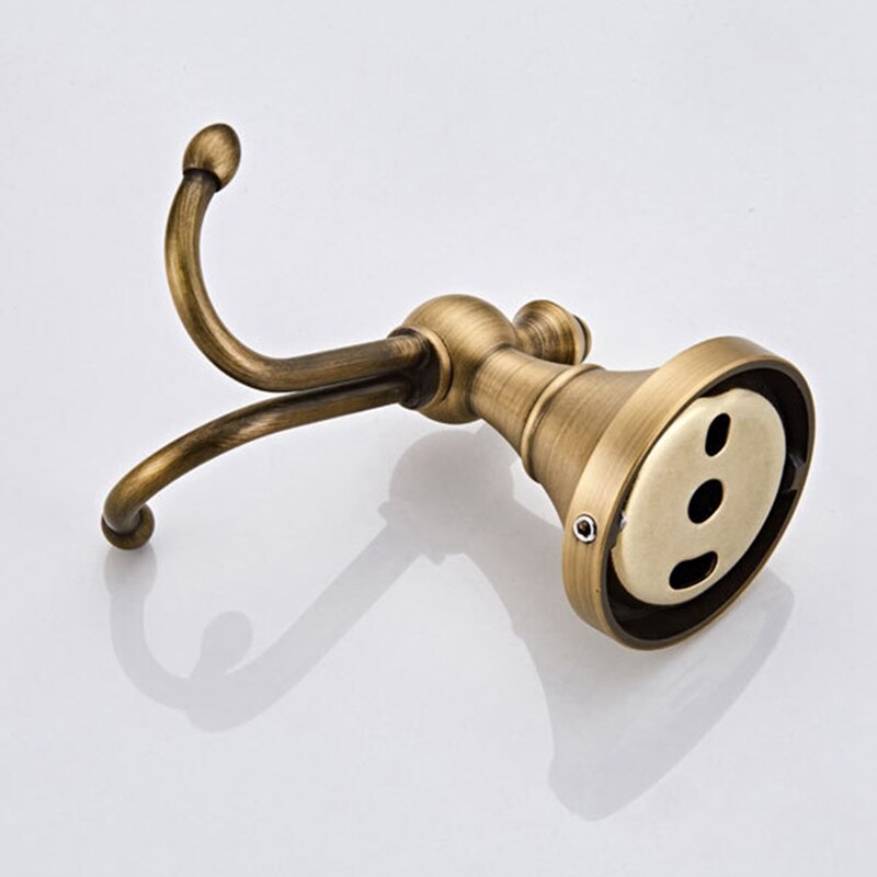 Wieszaki antyczny mosiądz haki na ręczniki ręcznik kąpielowy wieszak na płaszcze drzwi hak ścienny retro wystrój domu akcesoria łazienkowe