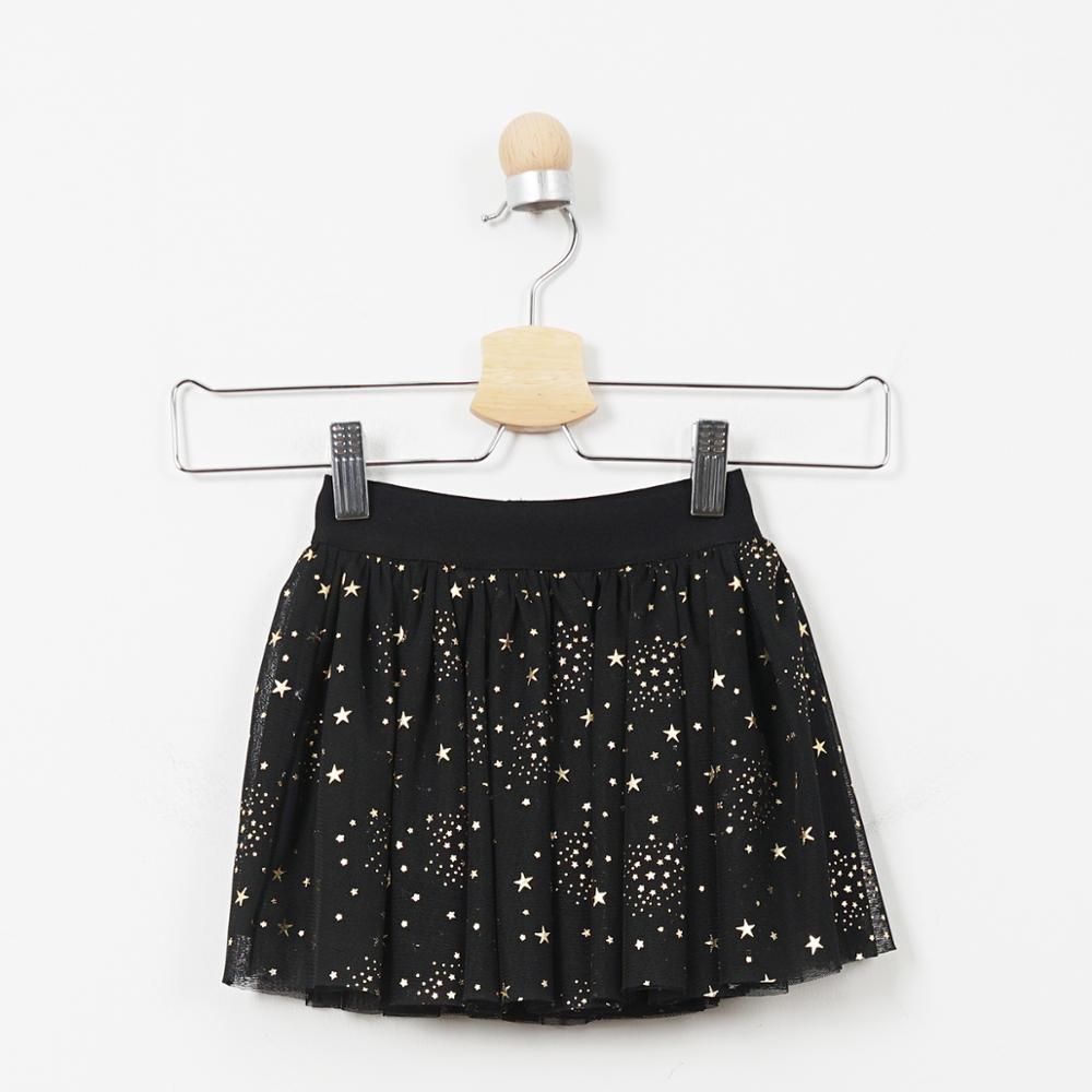 Poncho zwarte rok meisjes sterren trend top