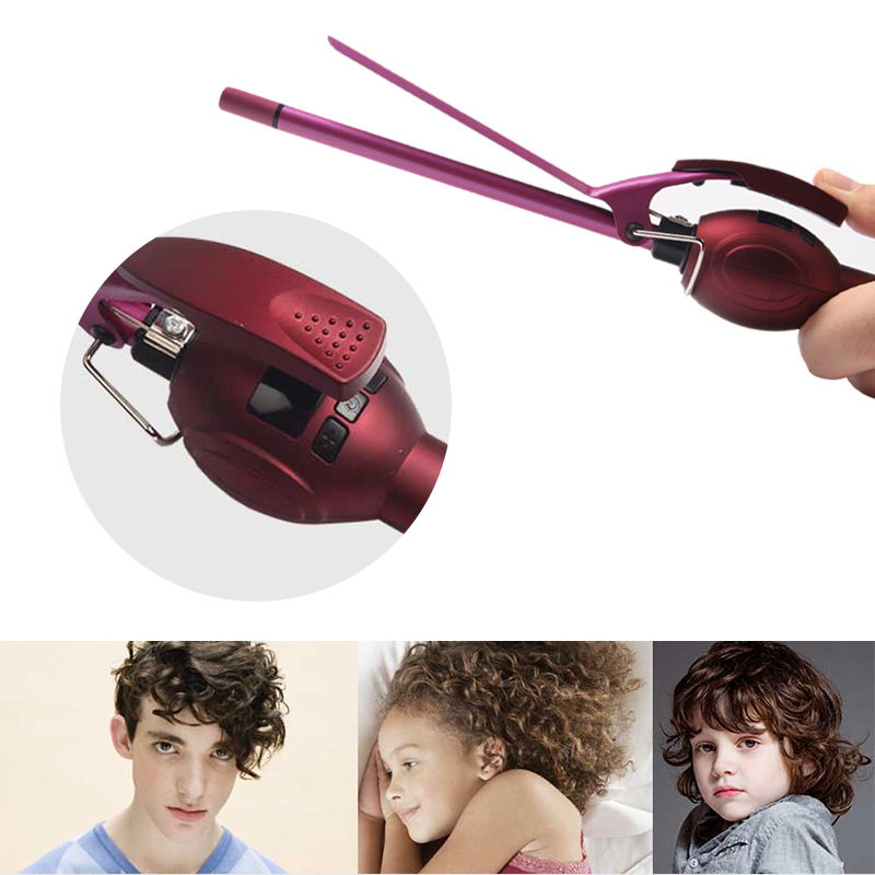 9mm de profondeur bouclés bigoudi en céramique fer à friser rouleau de cheveux ondulé baguette fournitures de coiffure accessoires de coiffure