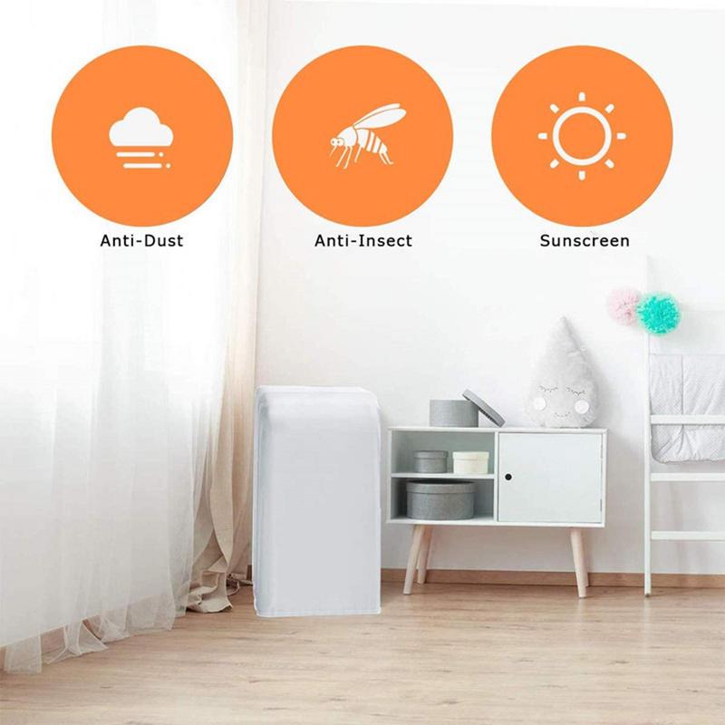 Draagbare Airconditioner Cover Universal Outdoor Cover Airconditioner Ac Stofkap Oxford Doek Waterdicht Airconditioner