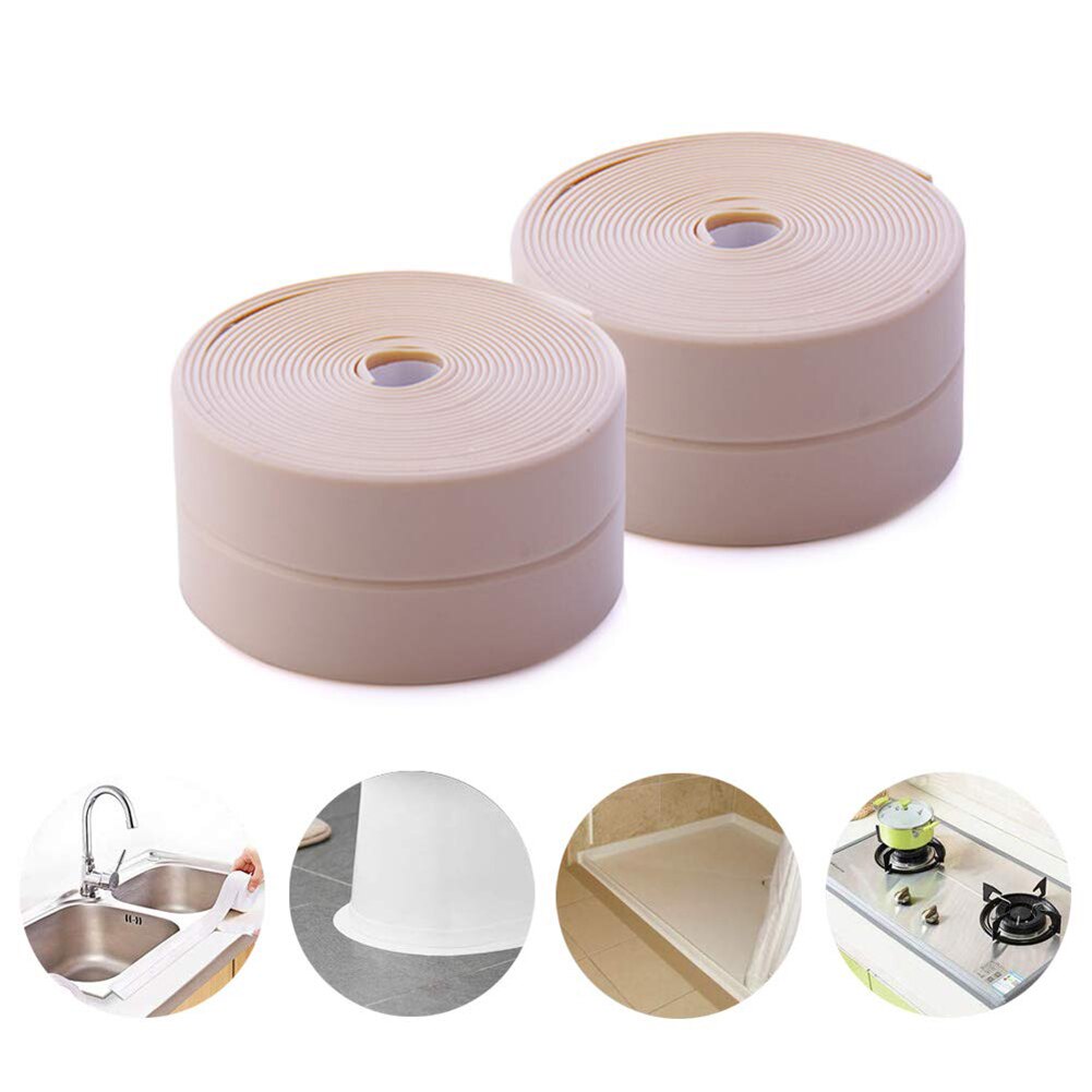 Kitchen Sink Waterproof Mildew Strong Self-adhesive Transparent Tape Bathroom Toilet Crevice Strip Self-adhesive Pool Water Sea