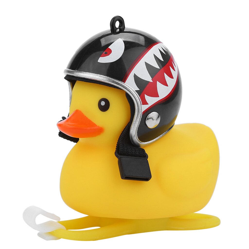 Dessin animé forme vélo cloches léger durable mignon canard VTT guidon phare accessoires vélo accessoires #35: A