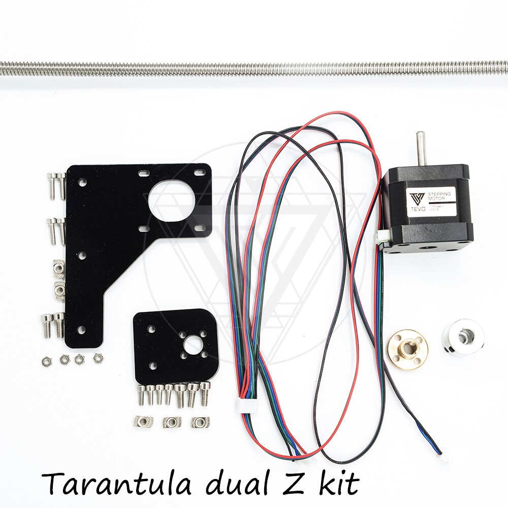 TEVO Tarantula Pro & tarantula rs 3d printer Dual Z Axis Upgrade Kit Step motor lead screw with brass copper 3D printer part