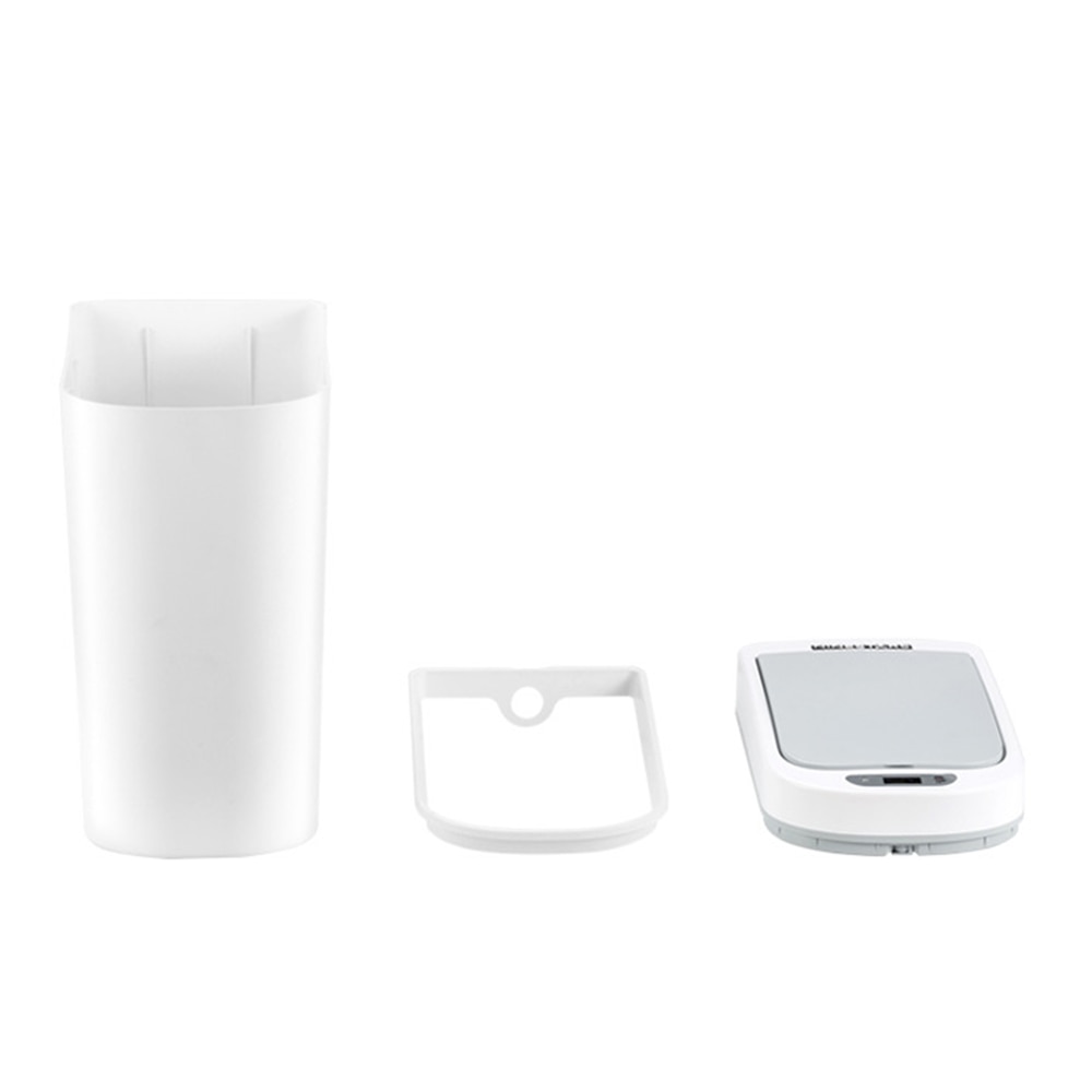Xiaomi Mijia NINESTARS cubo de basura inteligente Sensor de movimiento Auto sellado LED inducción cubierta basura 7L Home Ashcan Bins IPX3 impermeable