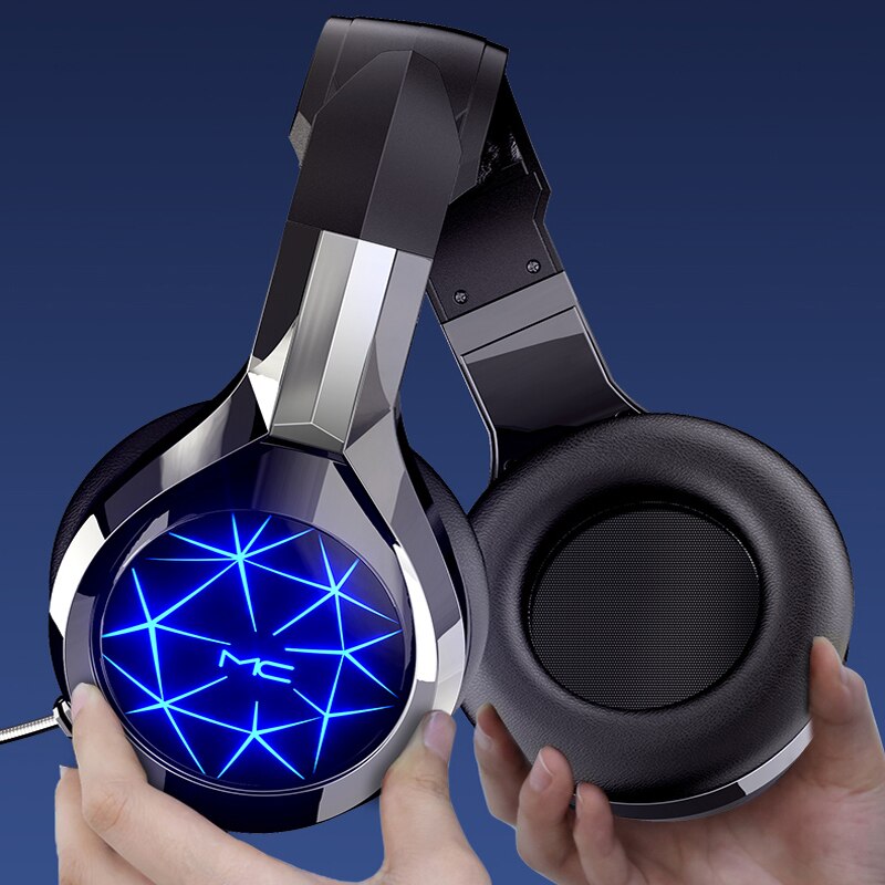 Gamingowy zestaw słuchawkowy gracze słuchawki z mikrofonem zestaw słuchawkowy dla graczy na PC 7.1 USB Surround Stereo dla graczy XBox One PS4 PC Laptop