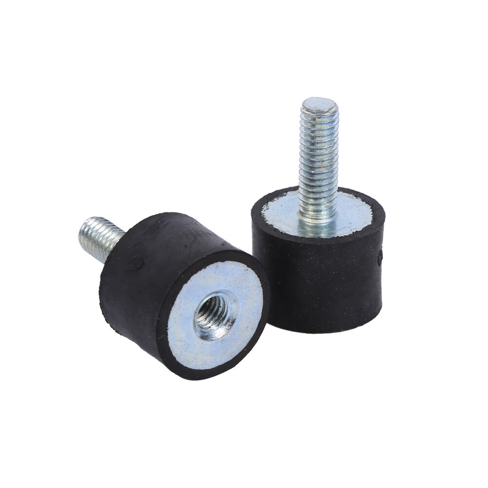 Keenso Rubberen buffer M4, rubberen trillingsdemper, beugels