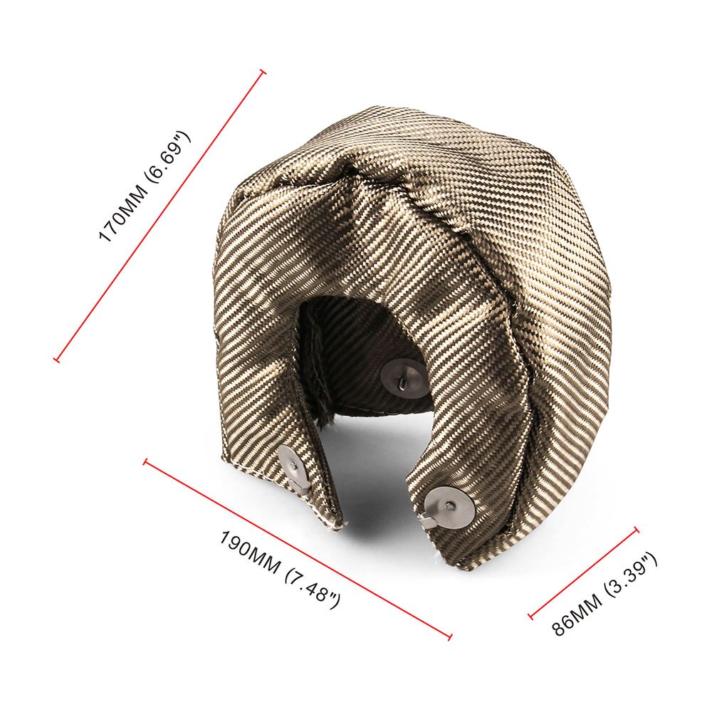 TITANIUM turbo heat shield fit t2 , t25 ,t28 , gt28 , gt30 , gt35, and most t3 turbine housing turbo charger