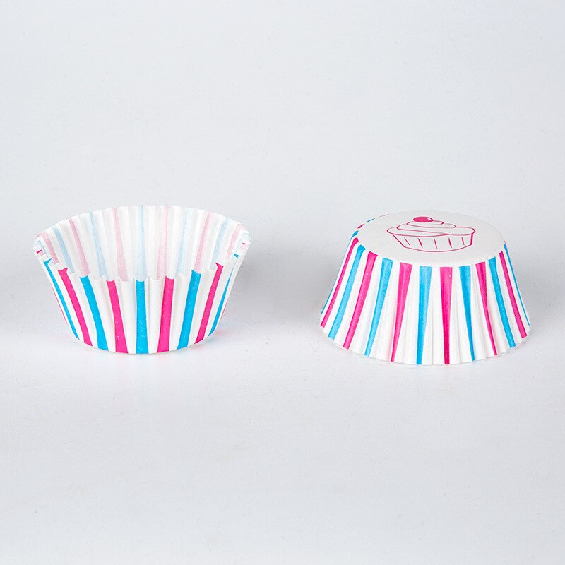 Mini Rainbow Color 100pc Cupcake Liner Baking Cup Cupcake Paper Muffin Cases Cake Box Egg Tarts Tray Kitchen Accessories Tools: color03
