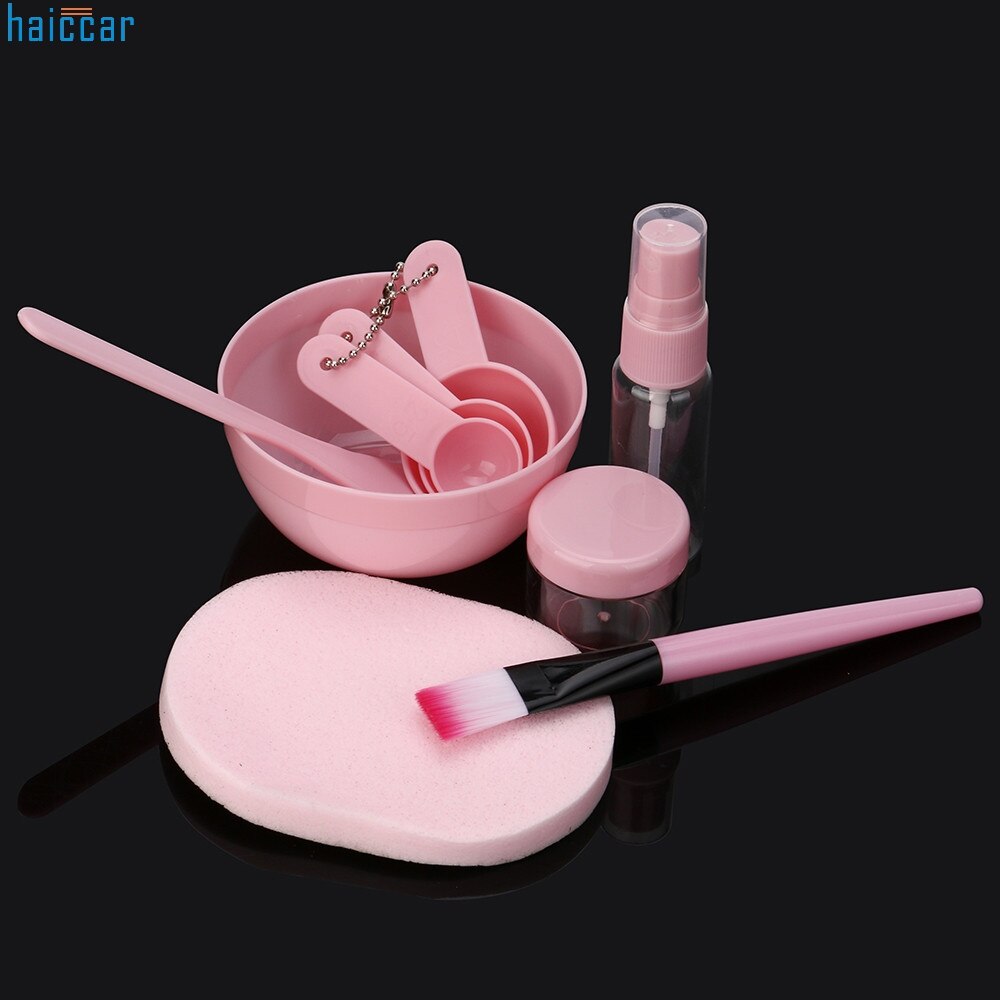 Make-Up Borstel Set Tool Make-Up Beauty Diy Facial Gezicht Masker Kom Borstel Lepel Stok Toolmake Up Brush Set #39