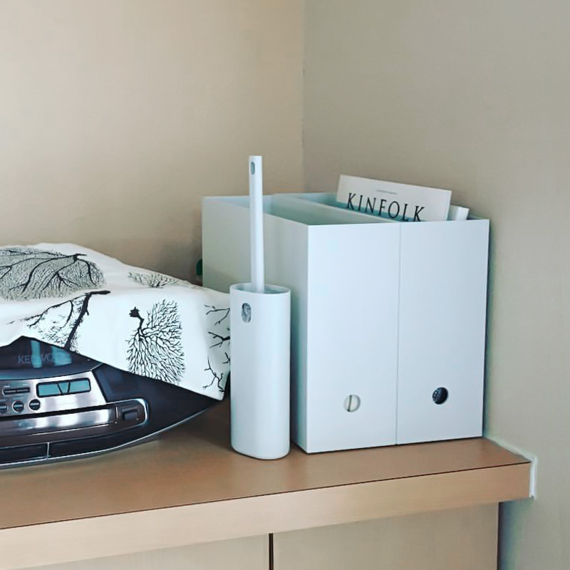 Shimoyama Kantoor Opbergdoos Desktop Bestand Document Papier Organizer Box Multi-Functionele Boeken Potlood Diversen Plastic Kast Doos